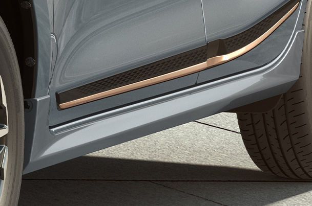 Side Underbody Spoiler - Splendid silver | New Dzire