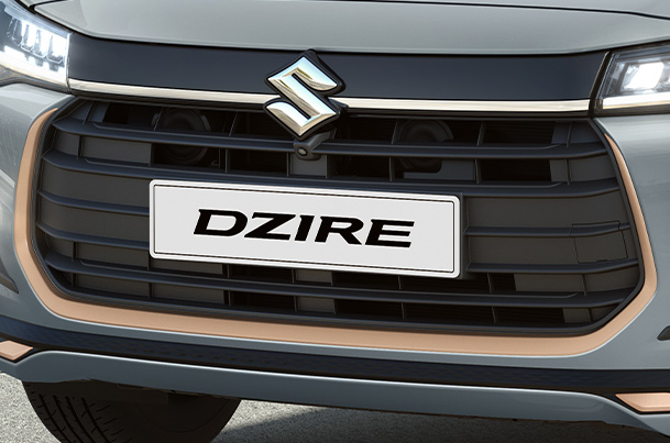 Lower Grille Garnish - Copper Finish | New Dzire