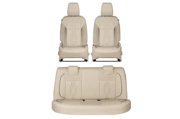 Sunbeam Highlight Siliver Lining Seat Cover (L) | New Dzire