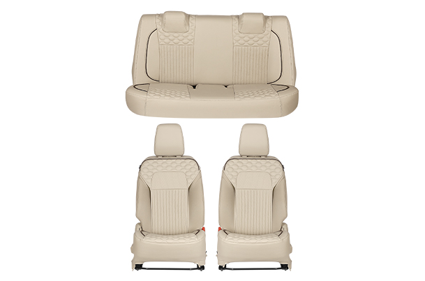 Beige Indulge Lining Seat Cover (L) | New Dzire