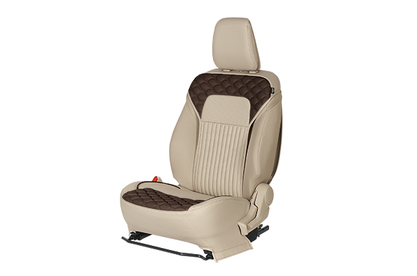 Brown Indulge Lining Finish Seat Cover (L) | New Dzire