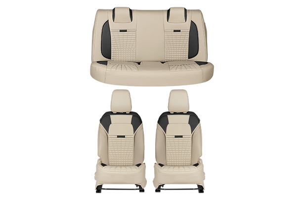 Sun Flare Beige Highlight Seat Cover (L) | New Dzire