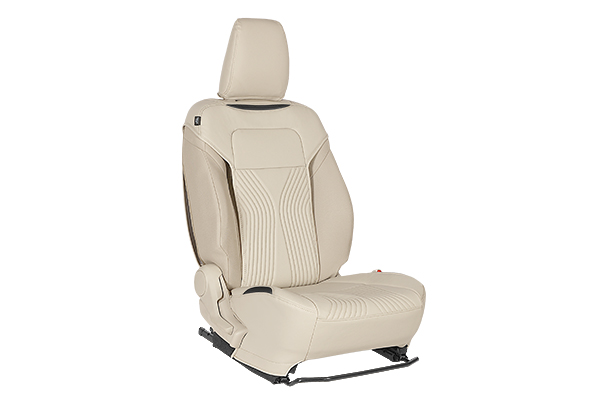 Luxe Black Waveflow Finish Seat Cover (L) | New Dzire