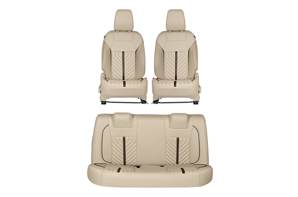 Brown Exuberance Finish Seat Cover (L) | New Dzire