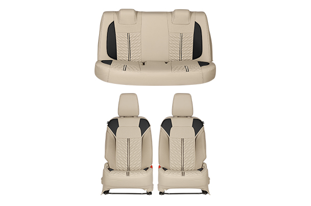 Stellar Black Lining Seat Cover (L) | New Dzire