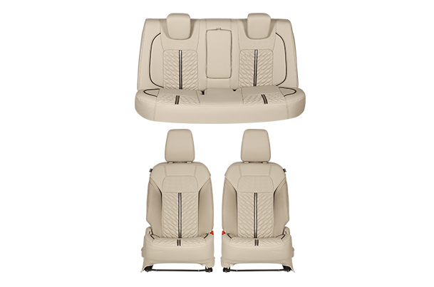 Stellar Silver Lining Seat Cover (Z+/Z/V) | New Dzire