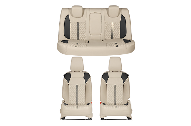 Stellar Black Lining Seat Cover (Z+/Z/V) | New Dzire