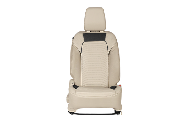 Premium Bevel Black Highlight Seat Cover (L) | New Dzire