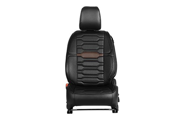 Seat Cover Brown Beam Crisp Highlight | Brezza (Z+,Z,V Variant)