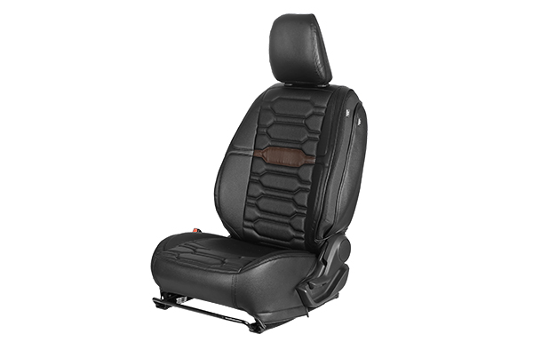 Seat Cover Brown Beam Crisp Highlight | Brezza (Z+,Z,V Variant)