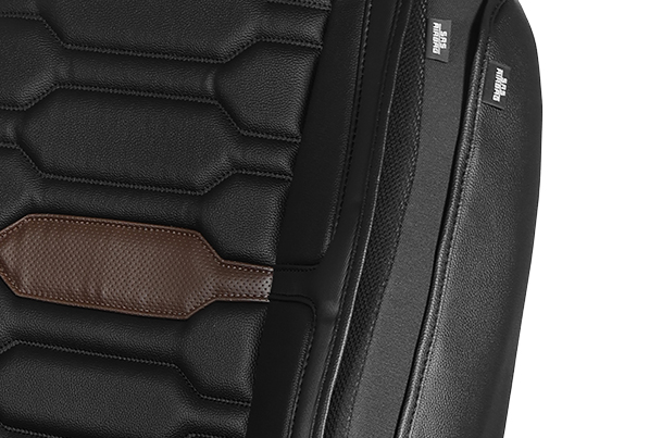 Seat Cover Brown Beam Crisp Highlight | Brezza (Z+,Z,V Variant)