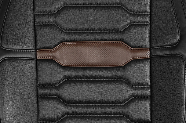 Seat Cover Brown Beam Crisp Highlight | Brezza (Z+,Z,V Variant)