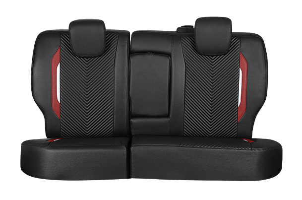 Seat Cover Urban Drift Red Highlight | Brezza (Z+,Z,V Variant)
