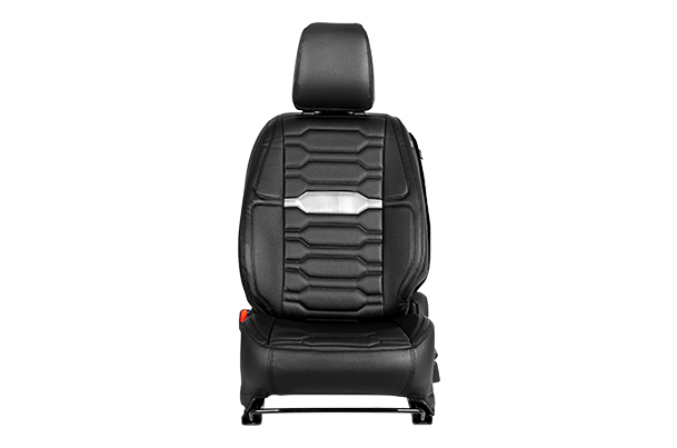 Seat Cover Silver Beam Crisp Highlight  | Brezza (Z+,Z,V Variant)