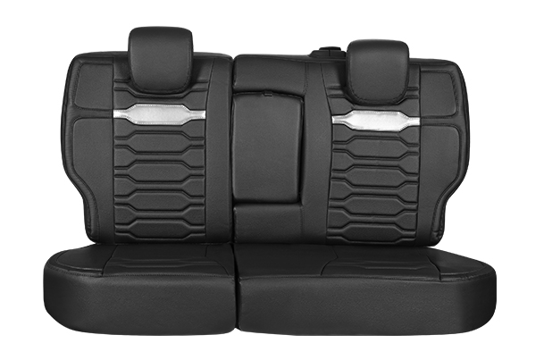 Seat Cover Silver Beam Crisp Highlight  | Brezza (Z+,Z,V Variant)