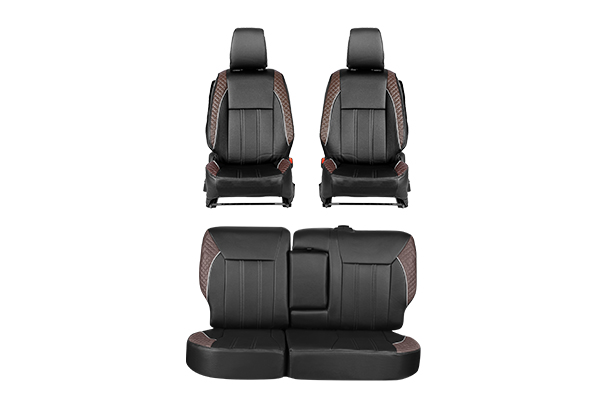 Seat Cover Woods Terrain Bordeaux Liner | Brezza (Z+,Z,V Variant)