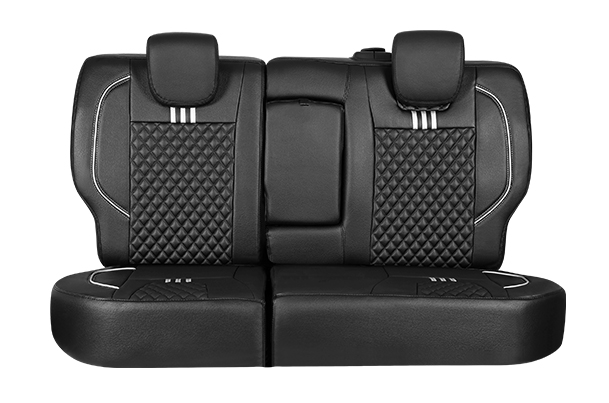 Seat Cover Triad Lining Silver Finish | Brezza (Z+,Z,V Variant)