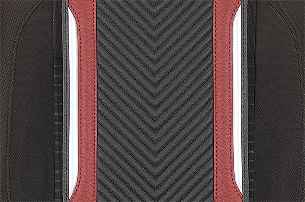 Urban Drift Red Highlight Seat Cover - L | Brezza