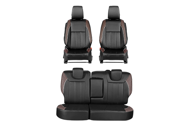 Seat Cover Woods Terrain Bordeaux  Liner  | Brezza (L Variant)