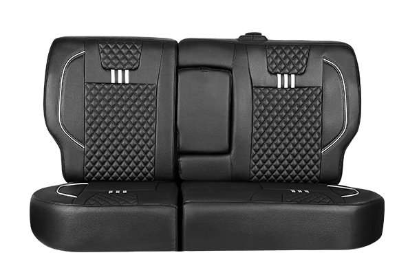 Seat Cover Triad Lining Silver Finish | Brezza (L Variant)