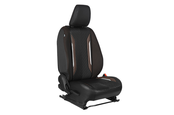 Urban Drift Brown Highlight Seat Cover - L | Brezza