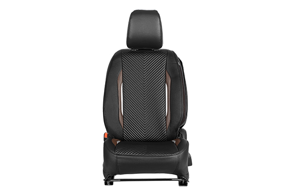 Seat Cover Urban Drift Brown Highlight | Brezza (L Variant)