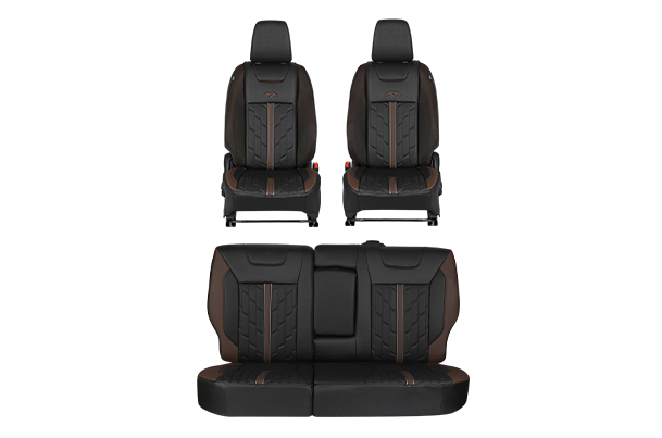 Premium Expedition Brown Finish Seat Cover - Z+/Z/V | Brezza