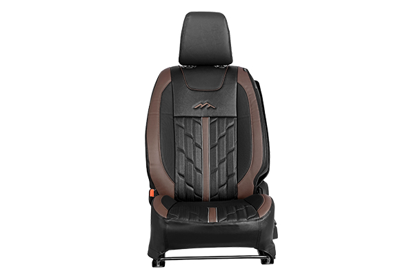 Seat Cover Premium Expedition Brown Finish  | Brezza  (Z+,Z,V Variant)