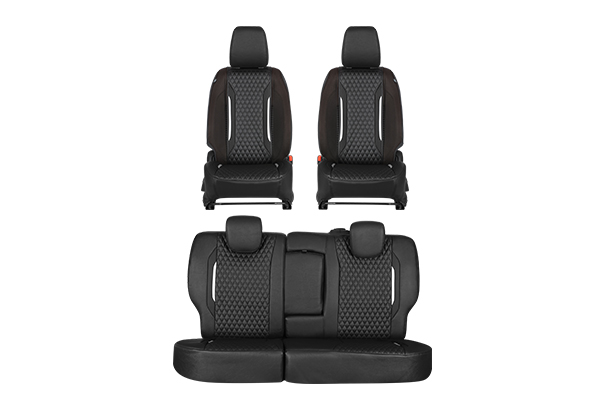 Premium Silver Finish Prism Seat Cover - Z+/Z/V | Brezza