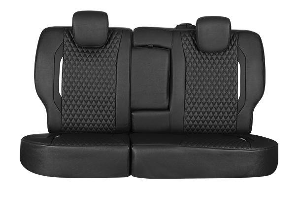 Seat Cover Premium Silver Finish Prism | Brezza ( Z+,Z, V Variant)