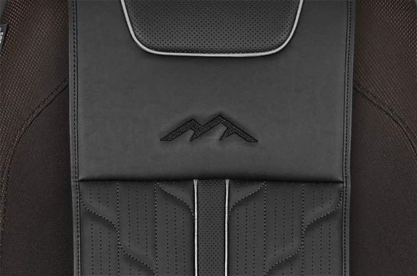 Premium Expedition Silver Finish Seat Cover - Z+/Z/V | Brezza