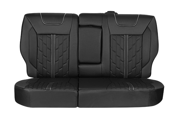 Seat Cover Premium Expedition Silver Finish | Brezza (Z+,Z,V Variant)