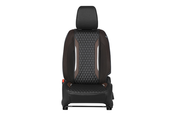 Premium Brown Finish Prism Seat Cover - Z+/Z/V | Brezza