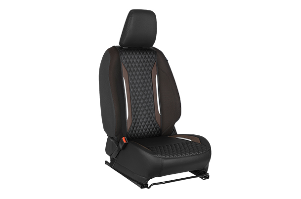 Premium Brown Finish Prism Seat Cover - Z+/Z/V | Brezza
