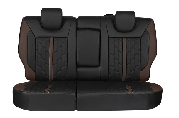 Premium Expedition Brown Finish Seat Cover - L | Brezza