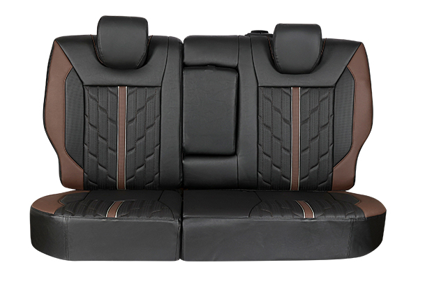 Seat Cover Premium Expedition Brown Finish | Brezza (L Variant)