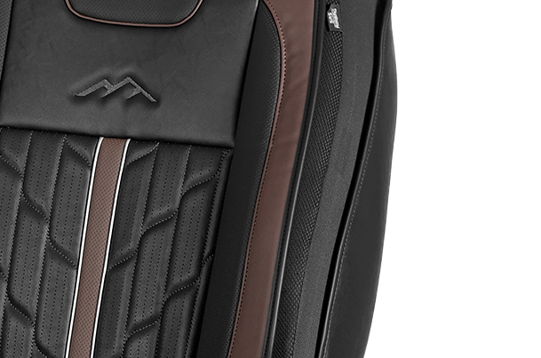Seat Cover Premium Expedition Brown Finish | Brezza (L Variant)