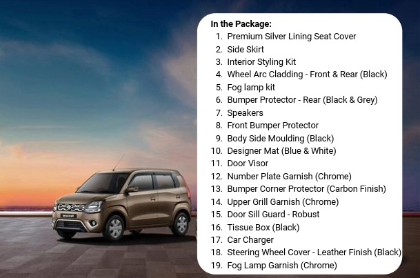 Package | WagonR (VXI, ZXI Variant)
