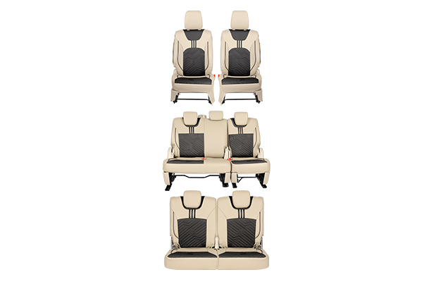 Seat Cover Triad Lining Black Highlight | Ertiga (All Variant)