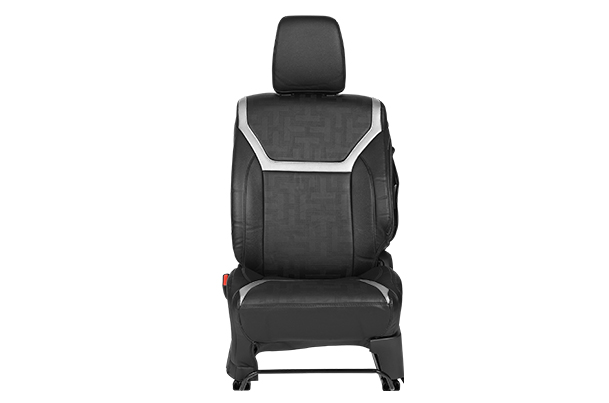 Seat Cover Triumph Finish Silver Highlight | XL6 (Zeta Variant)