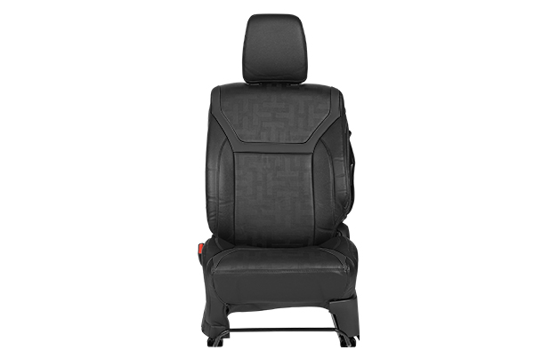 Seat Cover Triumph Finish Black Highlight | XL6 (Zeta Variant)