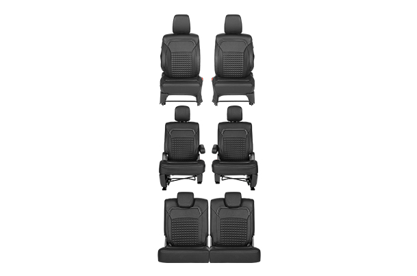 Seat Cover Black Lining Finish - Zeta | XL6 (Zeta Variant)