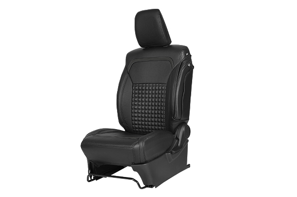 Seat Cover Black Lining Finish - Zeta | XL6 (Zeta Variant)