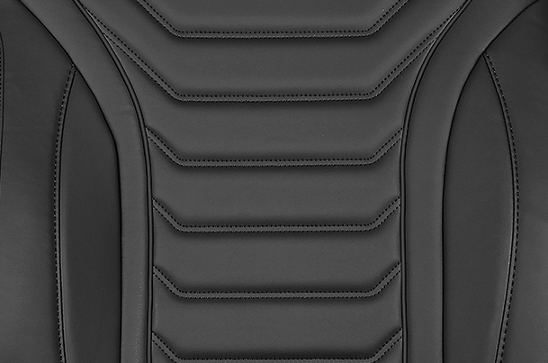 Seat Cover Black Lining Muscle Finish | XL6 (Zeta Variant)