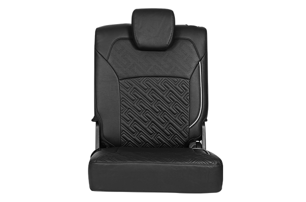 Seat Cover Premium Crossbars Silver Finish | XL6 (Zeta Variant)