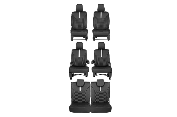 Seat Cover Premium Silver Liner Finish | XL6 (Zeta Variant)