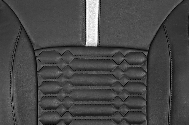 Seat Cover Premium Silver Liner Finish | XL6 (Zeta Variant)