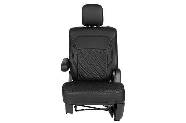 Seat Cover Premium Crossbars Black Finish | XL6 (Zeta Variant)