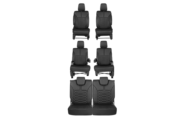 Seat Cover Premium Black Liner Finish | XL6 (Zeta Variant)
