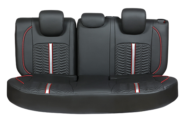 Cross-Country Red Dash Finish Sleeve Seat Cover | Fronx (All Variants)